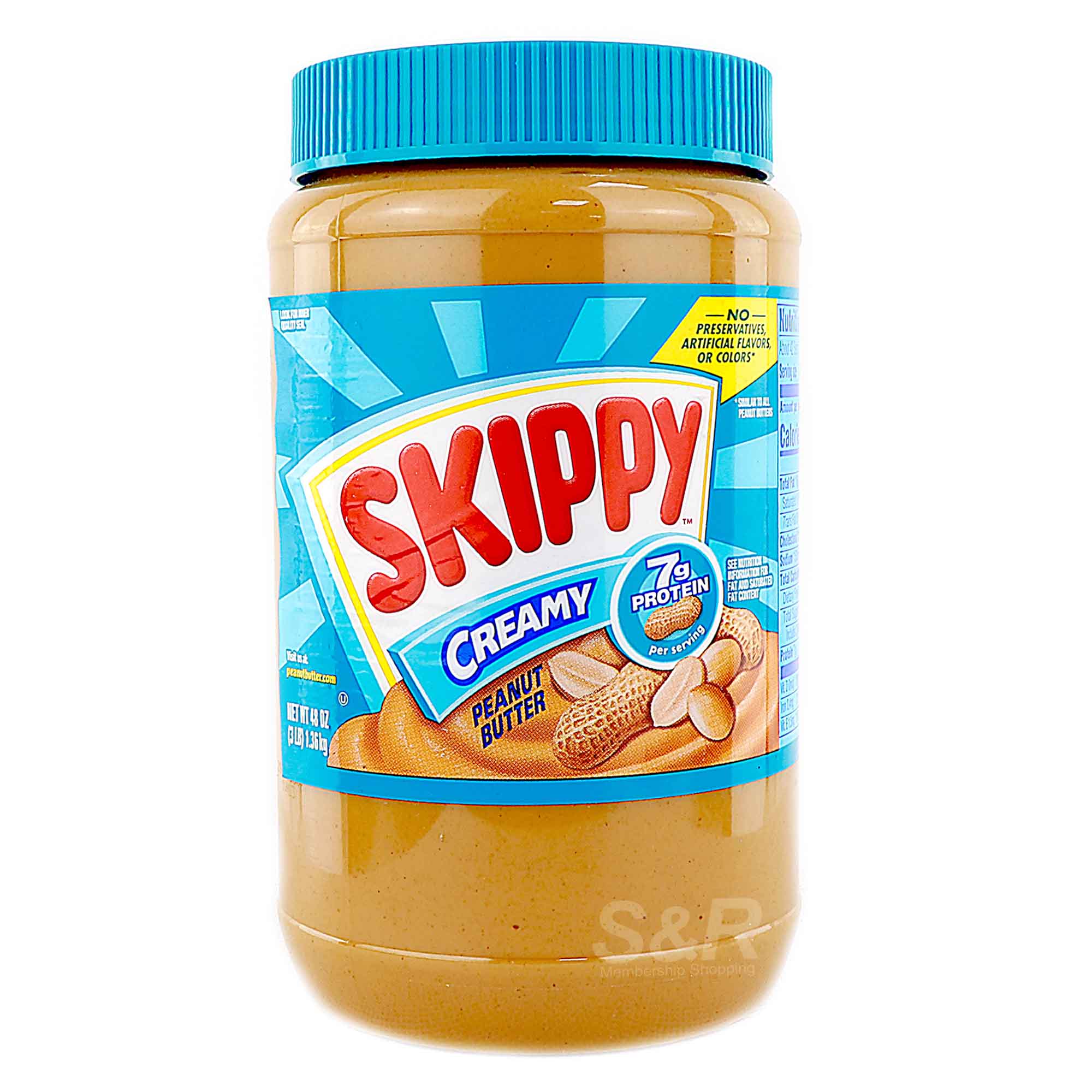 Skippy Creamy Peanut Butter 1.36kg